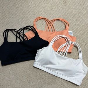 BUNDLE GapFit Eclipse Medium Support Strappy Sports Bra